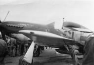 Asisbiz P 51D Mustang 55FG338FS Lt George Funk blew a seal in the propeller hub on a mission Berlin