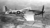 Asisbiz P 51D Mustang 55FG343FS CYV in flight 1944 01