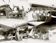 Asisbiz P 51B Mustang 14AF 23FG118TRS ground crew and armourer at work in China 1944 01