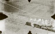 Asisbiz Targets 14AF P 51 Mustangs hit a Japanese train operating in Ping Han RR Yellow River China Apr 1945 01