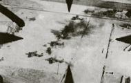 Asisbiz Targets 14AF hita a Japanese airbase in Shantung Peninsula destroying 45 aircraft China 1945 01