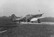 Asisbiz 44 14375 P 51D Mustang SFX1SF 5EK was strafed by Luftwaffe fighters on New Year's Day 1945 FRE3207
