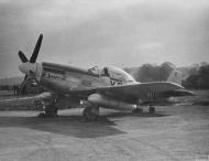 Asisbiz P 51D Mustang SFX2SF YFM Larry II 1Lt Ray L Shewfelt at Steeple Morden FRE2945