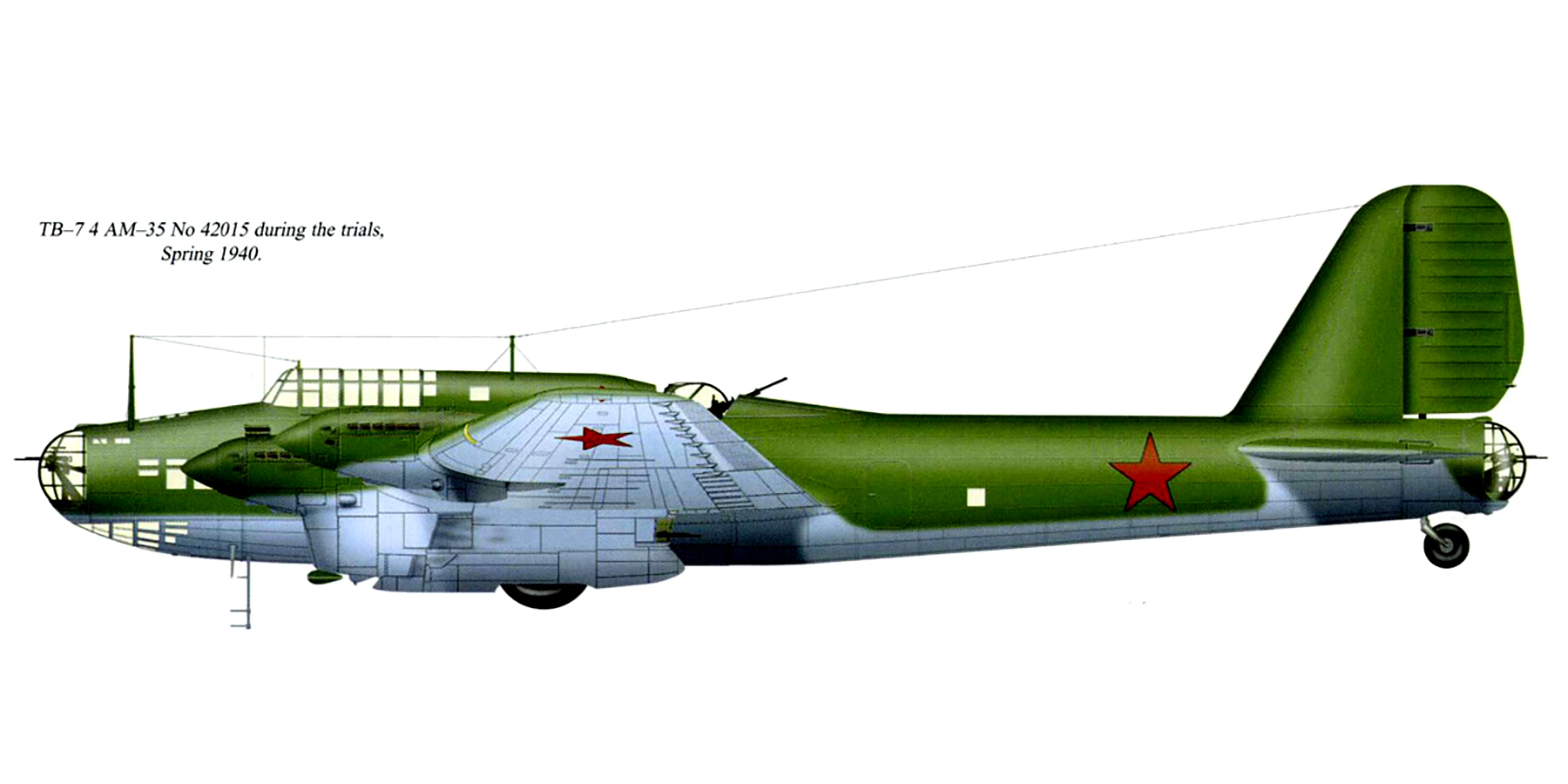 Чертеж самолета пе 8