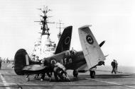 Asisbiz French Navy Aeronavale Seafire MkIII Flotille 1F10 aboard the Arromanches Indochina 1949 01