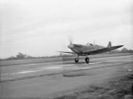 Asisbiz Fleet Air Arm 736NAS Spitfire ACA NAS at Yeovilton Somersetshire Sep 1943 IWM A18982