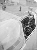Asisbiz Fleet Air Arm 736NAS Spitfire at NAS Yeovilton Somersetshire Sep 1943 IWM A18987