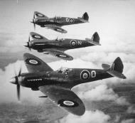 Asisbiz Fleet Air Arm Seafire XV in flight photo displayed at Naval Museum of Manitoba 01