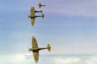 Asisbiz Fleet Air Arm Seafires on a training sortie in May 1943 01