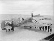 Asisbiz Fleet Air Arm 801NAS Seafire White 7 on board HMS Furious IWM A17996