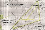 Asisbiz A map showing RAF Dundonald Airbase 0A