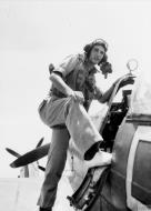 Asisbiz Aircrew Fleet Air Arm 809NAS Seafire pilot SubLt Denis Holmes off Sumatra 28th Jun 1945 IWM A29577