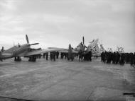 Asisbiz Fleet Air Arm Seafire 6NB landed HMS Implacable off Norway 26th Nov 1944 IWM A26650