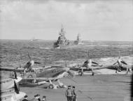 Asisbiz Fleet Air Arm Seafire White 8D HMS Victorious off French North Africa Nov 1942 IWM A12955