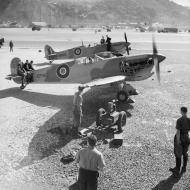 Asisbiz Tropical Spitfires in transit to the Middle East ARF EP965 and AR525 Gibraltar 01
