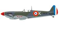 Asisbiz Spitfire LFIX FAF GC1.4 Dauphine White K MK791 French Indochina 1947 48 0A