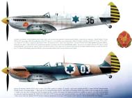 Asisbiz Spitfire LFIX IAF 101Sqn White 2036 and 2003 TE531 War of Independence Israel 1948 0A