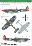 Asisbiz Spitfire LFIXe IAF 101 Tajeset White 25 2010 ex SL628 Hatzor AB Israel Feb 1949 profile by Eduard 0B