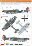 Asisbiz Spitfire LFIXe IAF 101 Tayeset White 14 2014 Hatzor AB Israel War of Independence 1948 profile by Eduard 0B