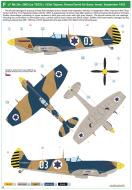Asisbiz Spitfire LFIXe IAF 105 Tajeset White 03 2003 ex TE531 Ramat David AB Israel Sep 1953 profile by Eduard 0B
