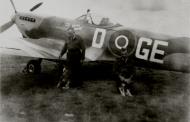 Asisbiz Spitfire LFXVIe RAF 349Sqn GED TB900 Germany 1945 eBay 01