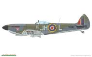 Asisbiz Spitfire XVI RAF 317Sqn JHL TD138 Ahlhorn Air Base Germany 1946 Eduard 1 48 model profile 0A