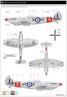 Asisbiz Spitfire XVI RAF 601Sqn HTA RW393 RAuxAF 1949 Eduard 1 48 model profile 0B
