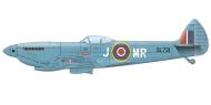 Asisbiz Spitfire XVI RAF JMR ACM Sir James Robb SL721 Sep 1951 profile by Eduard 0A