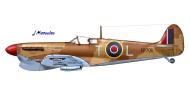Asisbiz Spitfire MkVbTrop RAF 249Sqn TL George Beurlin EP706 Ta Qali Malta 1942 0A