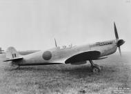 Asisbiz Spitfire 11 Prototype EN427 side profile view England May 1943 IWM MH5111