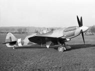 Asisbiz Spitfire 21 Prototype LA215 England IWM HU1681