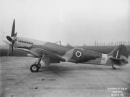 Asisbiz Spitfire 22 Prototype PK312 England Mar 1945 IWM MH5284