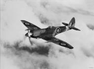 Asisbiz Spitfire 22 Prototype PK312 in flight England IWM HU1682