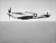Asisbiz Spitfire F8 Prototype JG204 in flight England IWM HU2196