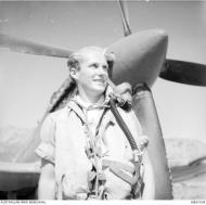 Asisbiz Aircrew RAAF 450Sqn FLt John Hodgkinson at Fano Italy Nov 1944 AWM MEA2065
