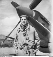 Asisbiz Aircrew RAAF 451Sqn WO CH Stubbs at St Catherines Calvi Corsica France July 1944 AWM MEA1939