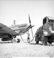 Asisbiz Spitfire LFIX RAF 451Sqn at Cuers Southern France Sep 1944 AWM MEA1977