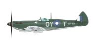 Asisbiz Spitfire LFVIII RAAF 452Sqn QYT FL William Ron Cundy A58 435 Sattler Airstrip NT Jul 1944 by Eduard 0A