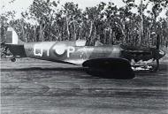 Asisbiz Spitfire MkVcTrop RAAF 452Sqn QYP PO Jeff King landing due to fire Hughes Airstrip NT 11th Dec 1943 AWM P01734