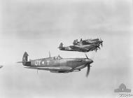 Asisbiz Spitfires LFVIII RAAF 452Sqn QYT QYB QYE QYS and QYA in formation Halmahera area 30th Dec 1994 02