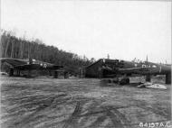 Asisbiz Spitfires MkVIII RAAF 452Sqn QYR and QYI at dispersal area on Sepingang Bali 5th Aug 1945 0