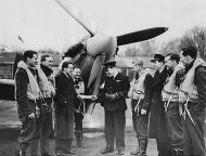 Asisbiz UK service Aircrew RAAF 452 Squadron Redheads Spitfire 01
