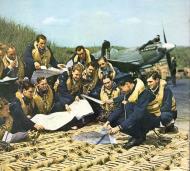 Asisbiz Aircrew RAAF 453Sqn Australian pilots review their mission brief 01