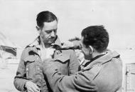 Asisbiz Aircrew RAF 112Sqn RAAF Sqn Ldr Clive Caldwell at Gambut 24 Mar 1942 IWM CM2419