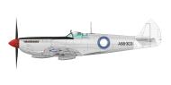 Asisbiz Spitfire LFVIII RAAF 1APU ZPV A58 303 Laverton Victoria late 1944 profile by Eduard 0A