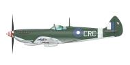 Asisbiz Spitfire LFVIII RAAF 80 Wing CRC Cmdr Clive Killer Caldwell A58 528 Clark Philippines Mar 1945 Eduard 0A