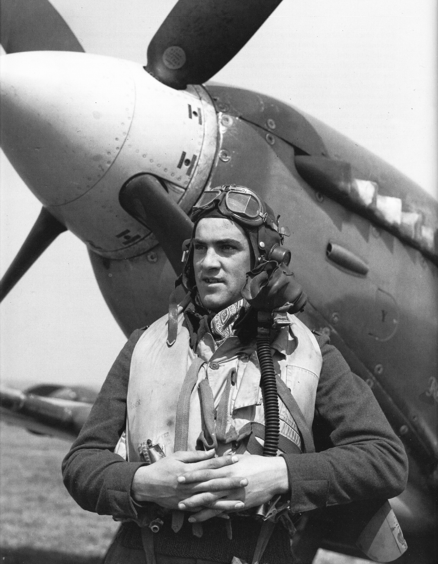 Spitfire LFIX RAF 132Sqn FFK Norm Chevers NH189 3rd July 1944 01