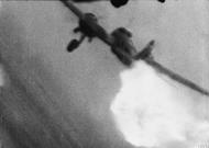 Asisbiz Junkers Ju 88 sd RAF 132Sqn Spitfire Vb over Paris IWM C3805