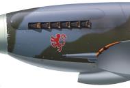 Asisbiz Spitfire XVI RAF 132Sqn FFB Lenneth Charney RN133 India Aug 1945 0B