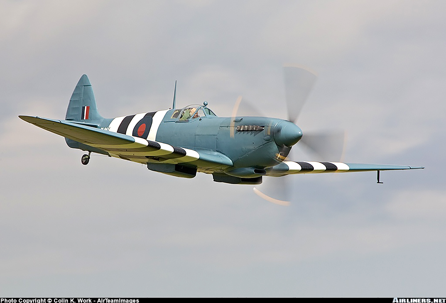 Airworthy Spitfire warbird PRXI RAF 16Sqn R PL965 09